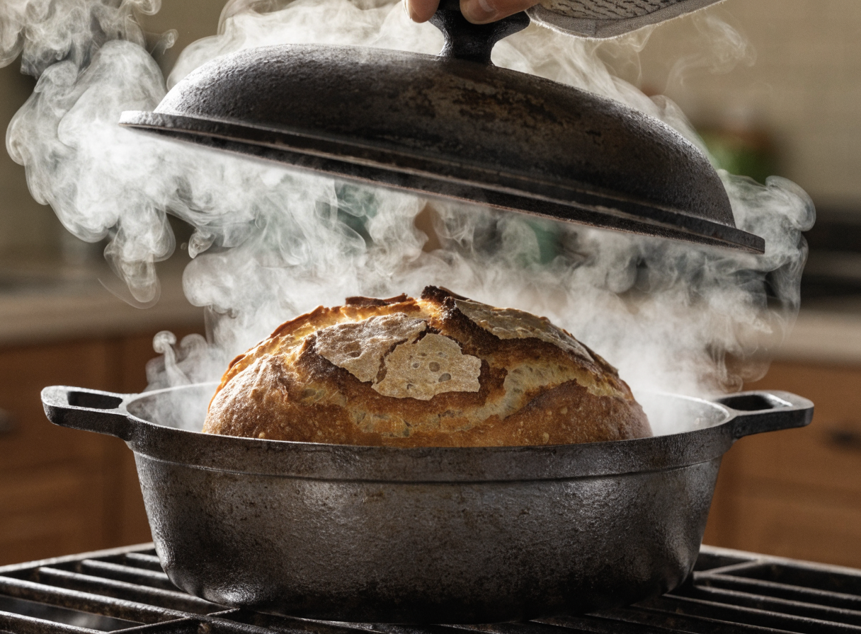 Easy Homemade Sourdough Bread step 4