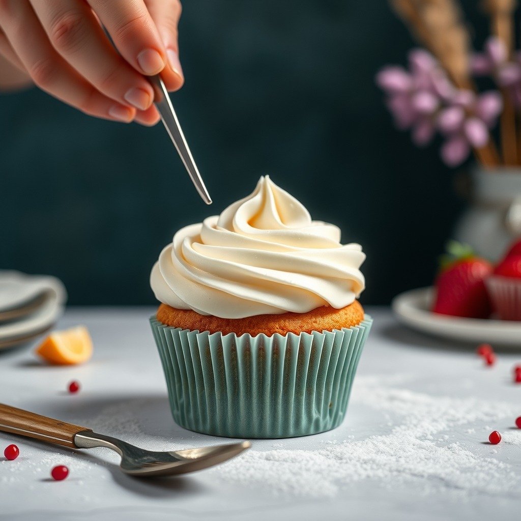 How long does it take to make how to fix runny buttercream without icing sugar? recipe hero presentation - Stunning photorealistic hero shot of How long does it take to make how to fix runny buttercream with