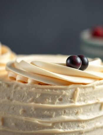 how to fix runny buttercream without icing sugar recipe hero presentation - Stunning photorealistic hero shot of how to fix runny buttercream without icing sugar, showcasing sm