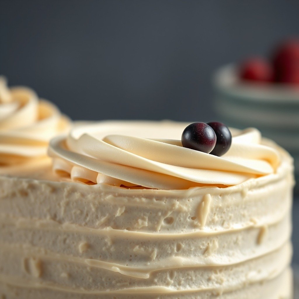 how to fix runny buttercream without icing sugar recipe hero presentation - Stunning photorealistic hero shot of how to fix runny buttercream without icing sugar, showcasing sm