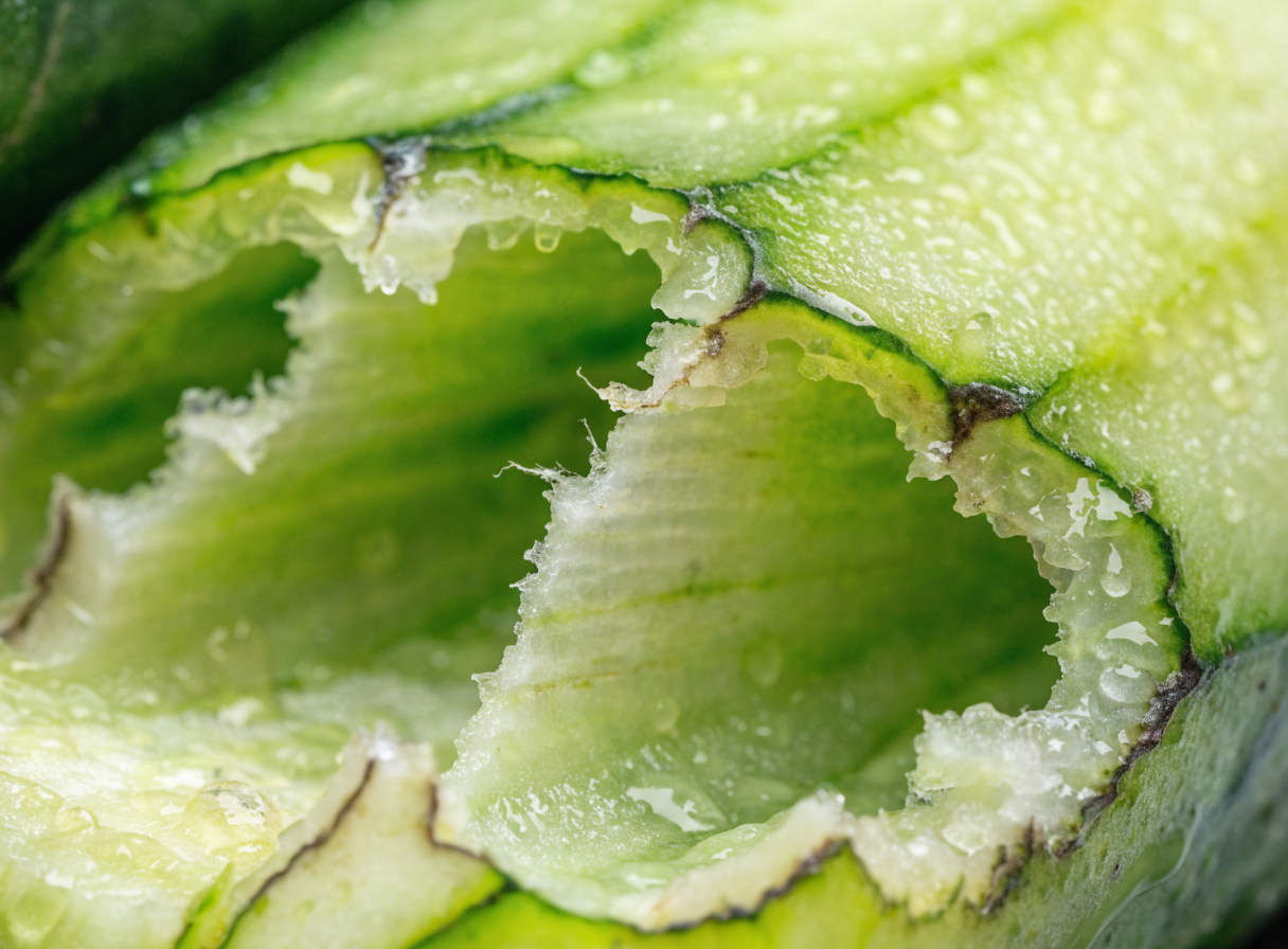 Why do you smash cucumbers in a salad? detail 3