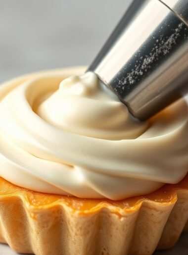 how to fix runny cream cheese filling recipe hero presentation - Stunning photorealistic hero shot of how to fix runny cream cheese filling with smooth texture and a